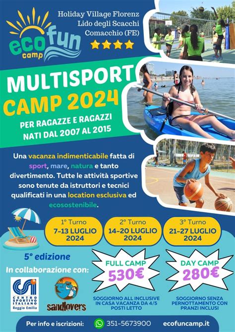 Camp multisport boucherville  👉 Dal 13 giugno al 29 luglio 👉 Dal 22 agosto al 9 settembre